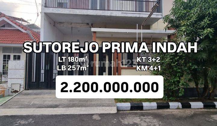 Termurah Rumah 2 Lantai Sutorejo Prima Utara Surabaya Timur [535] 1