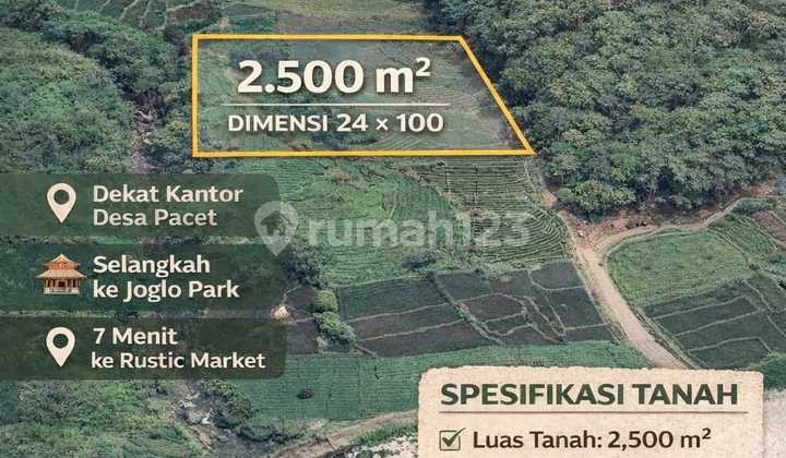 Cheap Land in Wiyu Village, Pacet District, Mojokerto, East Java [773]