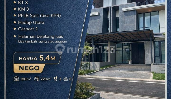 Rumah Baru Gress 3 Lantai District 9 Citraland Utama Sby [720]
