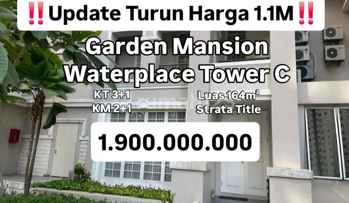 2-Storey Garden Mansion Condominium, Waterplace Tower C, Surabaya [186]