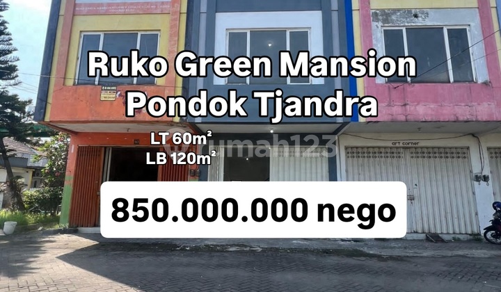 Murah Ruko 2 Lantai Green Mansion Tambakrejo Waru Sidoarjo [683]