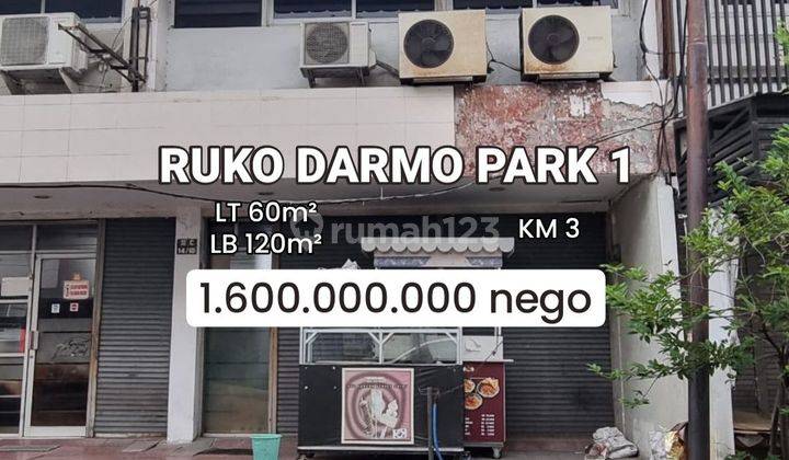 Murah Ruko 2 Lantai Darmo Park 1 Mayjend Sungkono Surabaya [595] 1