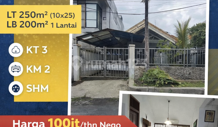 Disewakan Rumah 1 Lantai Nol Jalan Raya Darmo Permai Selatan[782]