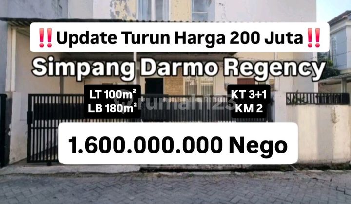 Rumah Minimalis 2 Lantai Simpang Darmo Regency Sambisari [704]