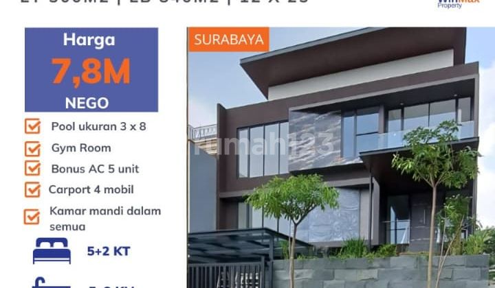 Rumah Baru Gress 3 Lantai Bukit Golf International Citraland[650] 1