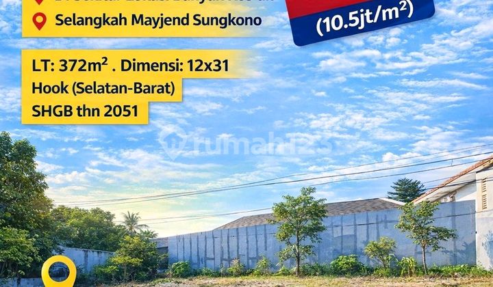 Murah Tanah Siap Bangun Dukuh Kupang Barat Surabaya [718]