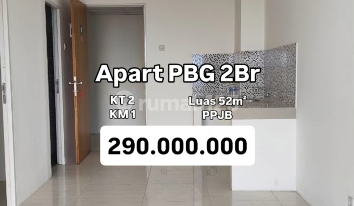 Termurah Apartemen Puncak Bukit Golf 2br Kosongan Tower B [701]