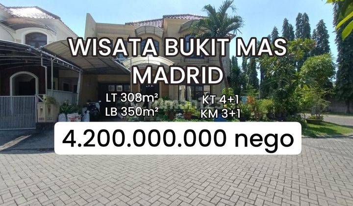 Murah Rumah Hitung Tanah Wisata Bukit Mas 1 Cluster Madrid [576] 1