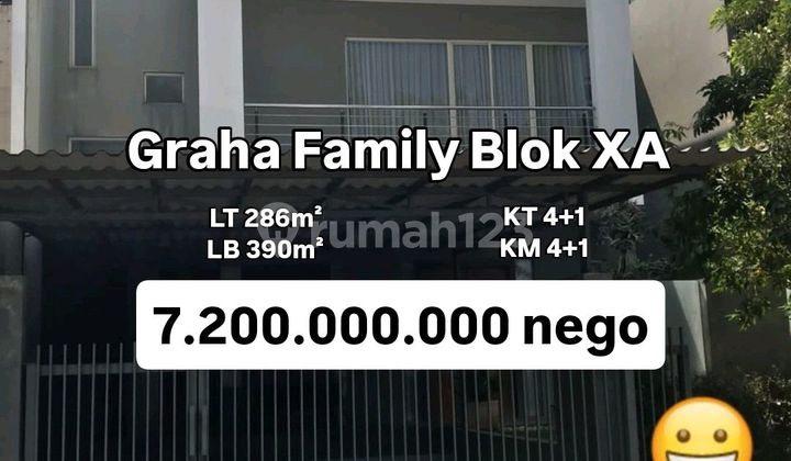 RUMAH SIAP HUNI SEMI FURNISH GRAHA FAMILY BLOK XA SURABAYA [52]