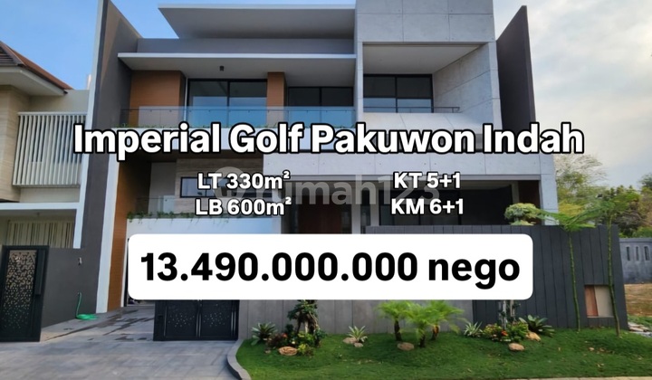 Rumah Baru Gress Imperial Golf Pakuwon Indah Split Level [651]