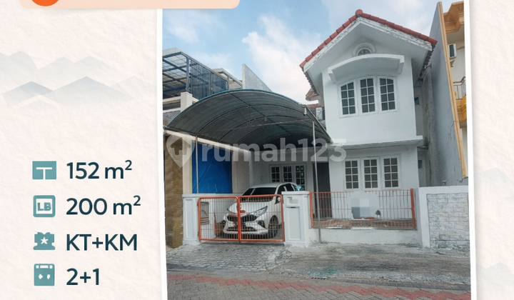 Rumah 2 Lantai Siap Huni Vila Valensia Pakuwon Indah Sby [785]