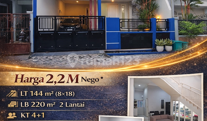 2-Storey House Ready to Occupy Karah Tama South Surabaya [787]