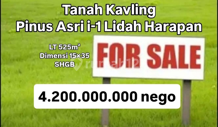 Tanah Kavling Pinus Asri Lokasi Diantara Wbm 1 Dan Wbm 2 Sby[691]