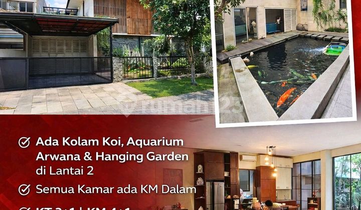 Rumah Siap Huni Graha Natura Full Marmer Ada Kolam Ikan [201]