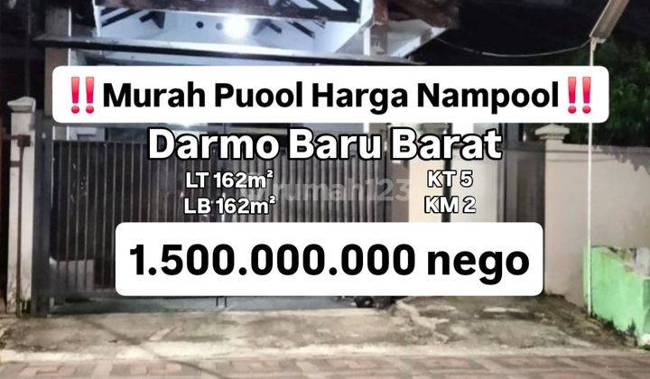 Termurah Rumah 1 Lantai Darmo Baru Barat Surabaya Barat [673] 2
