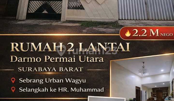 2-Story House Ready to Occupy, Darmo Permai Utara, Surabaya [749]