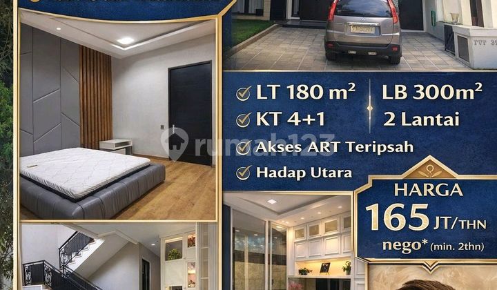 Disewakan Rumah 2 Lantai The Mansion Pakuwon Indah Furnish [759]