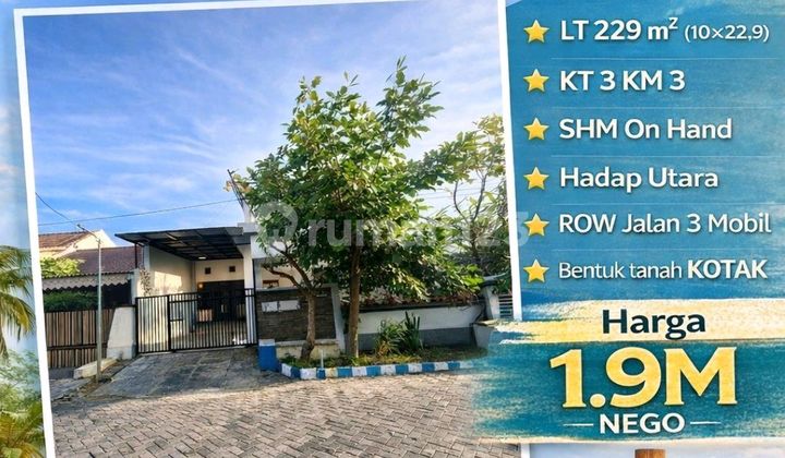 Rumah Hitung Tanah Rungkut Mejoyo Selatan Surabaya Timur [761]