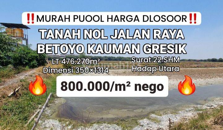 Tanah Nol Jln Betoyoraya Kel Betoyo Kauman Kec Manyar Gresik[578]