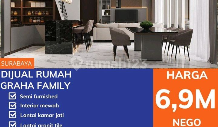 Dijual / Disewa Rumah Siap Huni di Graha Family Furnish XA [53]