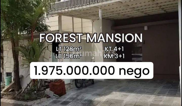 Rumah 2 Lantai Siap Huni Forest Mansion Wiyung Surabaya [559] 1