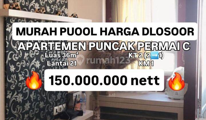 Termurah Apartemen Puncak Permai 2Br Full Furnish Surabaya [549] 1