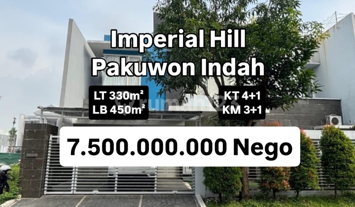 Rumah 2 Lantai Siap Huni di Imperial Hill Pakuwon Indah [743] 2