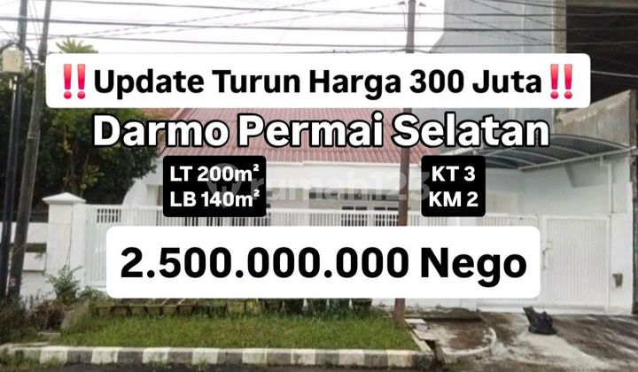 Rumah Siap Huni Darmo Permai Selatan Dkt Madame Chang [86] 1