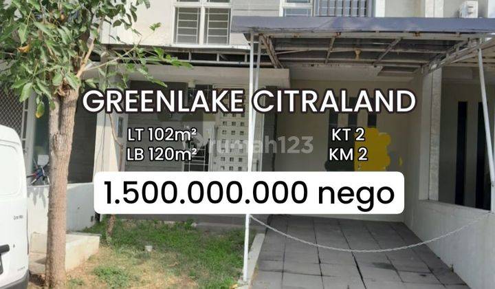 Rumah 2 Lantai Greenlake Citraland Wiyung Surabaya Barat [583]
 1