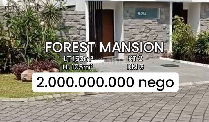 Rumah Forest Mansion Cluster Blossom Hill Ada Taman Wiyung [563]
 1