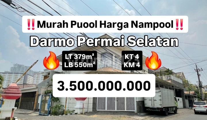 Murah Rumah Minimalis 2 Lantai Darmo Permai Selatan Surabaya[736] 2