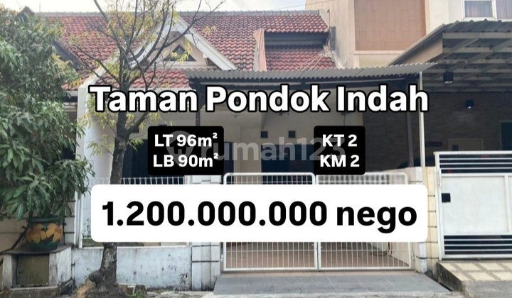 Rumah Terawat Siap Huni Taman Pondok Indah Wiyung Surabaya [717] 2