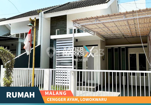 Rumah Dijual di Area Cengger Ayam, Lowokwaru, Malang