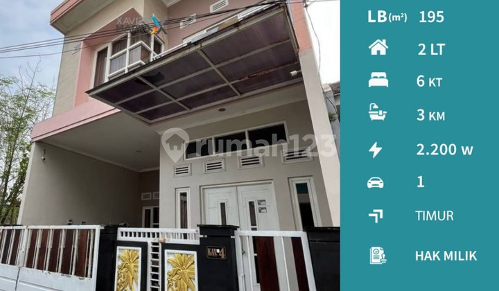 Rumah Modern Siap Huni di Jalan Joyo Agung Lowokwaru Malang(1361)