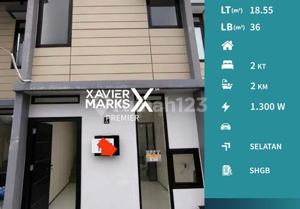 Dijual Rumah Baru Gress 2 Lantai Konsep Landed Apartemen Mhouse Araya Blimbing Malang