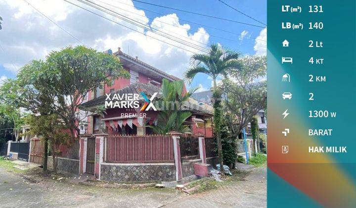 Rumah 2 Lantai Siap Huni Sangat Terawat Di Jl. Papa Papa, Suhat Lowokwaru Malang Id405  1