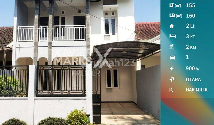 Rumah Semi Furnished 2 Lantai Di Perumahan Tunggulwulung, Lowokwaru Malang Id434  1