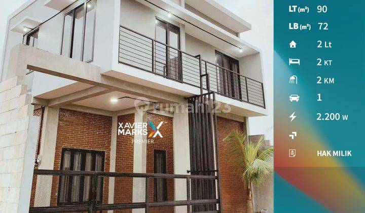 Villa Modern Ada Kolam Renang Di Daerah Lembah Metro Kota Batu Malang Id548  1