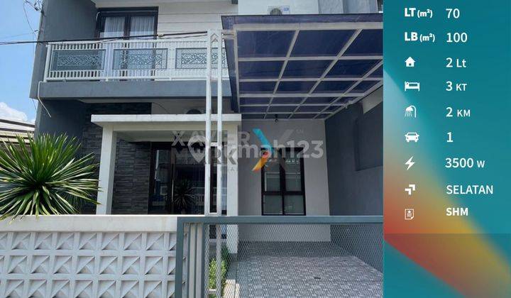 Rumah Modern Semi Furnish Di Kapi Sabra, Sawojajar Malang(ID678) 1