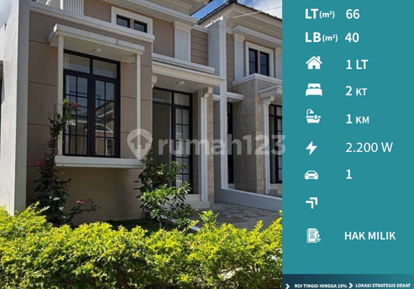 Villa Nyaman Strategis dengan Roi Hingga 10% di Kota Batu