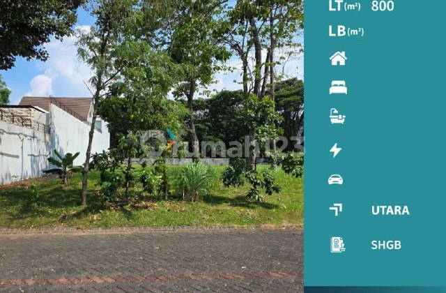 Tanah Kavling di Jalan Kembar Cluster Villa Golf Araya Malang