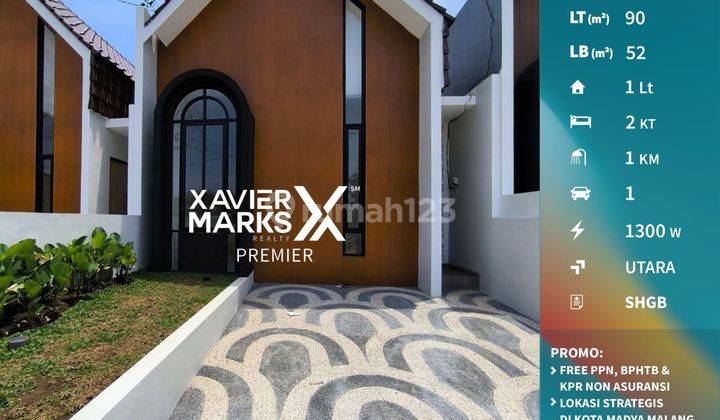 Rumah Baru Super Cantik Modern Di Greenland Tidar Malang Id844  1