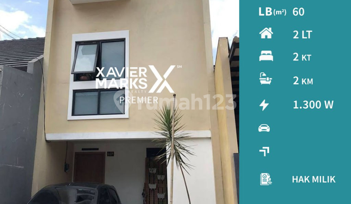 Dijual Rumah Cantik Terawat Siap Huni di Pandanwangi Blimbing Malang