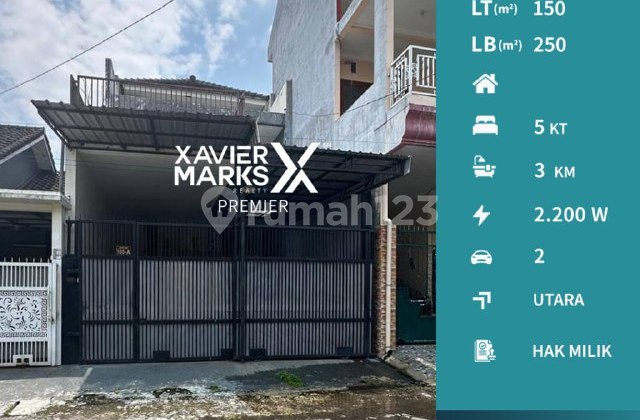 Rumah Terawat di Jalan Teluk - Teluk Arjosari Blimbing Malang