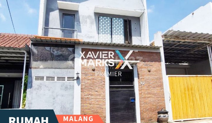 Rumah Konsep Industrial di Pandanwangi, Sulfat Blimbing Malang