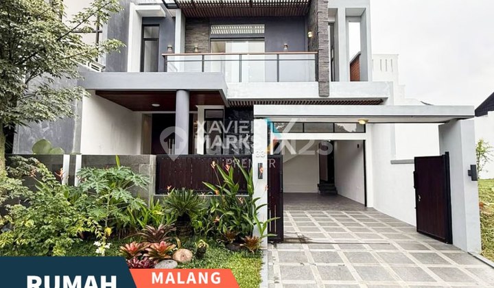 Rumah Design Modern Siap Huni Di Cluster Golf Kota Araya Malang 1