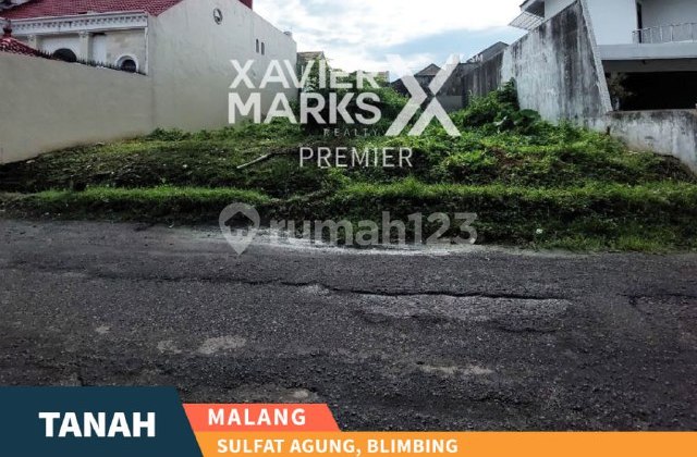 Tanah Siap Huni di Sulfat Agung, Blimbing, Malang