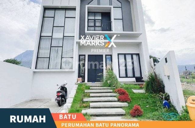 Rumah Baru Mewah Konsep Villa di Perumahan Batu Panorama, Batu Rumah Baru Mewah Konsep Villa di Perumahan Batu Panorama, Batu