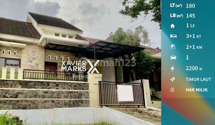 Rumah Cantik Terawat Siap Huni Di Villa Puncak Tidar Malang 1001  1