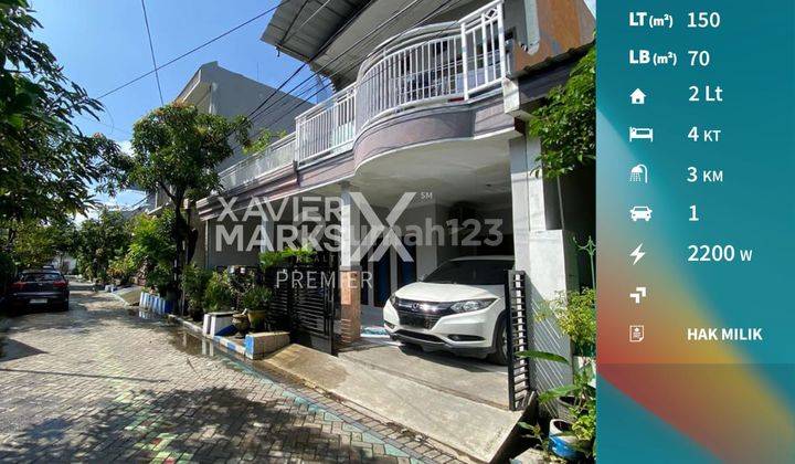 Rumah Nyaman 2 Lantai Di Perumahan Tambak Rejo Indah Sidoarjo 985 1